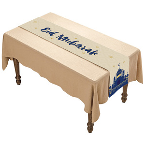 Nhà thờ hồi giáo hồi giáo nhà bếp trang trí phòng lanh EID ramadan mubarak trang trí người chạy Bàn mặt trăng và ngôi sao - Product Image 5