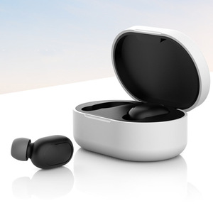 Funda protectora de silicona para <span class=keywords><strong>Xiaomi</strong></span> <span class=keywords><strong>Redmi</strong></span> <span class=keywords><strong>Airdots</strong></span> <span class=keywords><strong>2</strong></span>, funda portátil para auriculares, precio al por mayor - Product Image 4