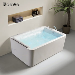 Bañera independiente Burbujas de aire Bañera de <span class=keywords><strong>hidromasaje</strong></span> para 2 personas Spa moderno Bañera de <span class=keywords><strong>hidromasaje</strong></span> acrílica Precio - Product Image 2