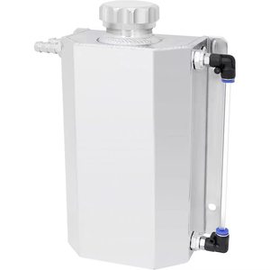 Réservoir d'huile universel en aluminium de 2 L pour récupération des gaz de déchets du moteur de voiture, usiné CNC avec déflecteurs - Product Image 2