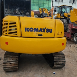 KOMATSU-Excavadora hidráulica de orugas de segunda mano, excavadora de 7 toneladas, motor de núcleo, casi nueva, marca original, peso operativo de 7 toneladas - Product Image 6