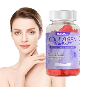 Жевательные конфеты для отбеливания кожи под собственной торговой маркой с морским коллагеном, пептидами и глутатионом, для сияния кожи, с возможностью индивидуального выбора вкуса - Product Image 1