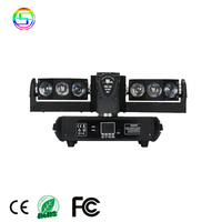 SC chine nouveau Design pionnier Dj équipement 12 pièces * 10w Rgbw 4in1 Led Sharpy faisceau croisé tête mobile scène 12*10W lumière