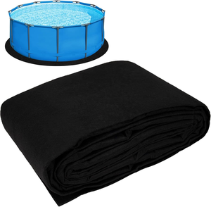Ground Shield Tapis de protection rond robuste de 24 pieds <span class=keywords><strong>pour</strong></span> piscines <span class=keywords><strong>hors</strong></span> <span class=keywords><strong>sol</strong></span> - Product Image 1