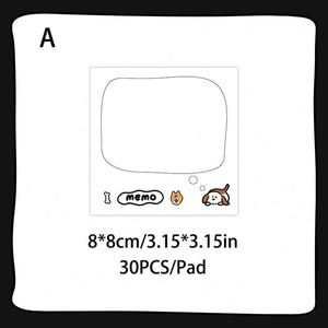 Bloc-notes autocollants PET à motifs d'animaux mignons, pour planificateur hebdomadaire, liste de tâches, série Punch N Times Pleasure To-Do - Product Image 6