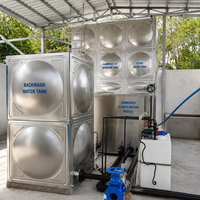 Grande pompe de purification par ultrafiltration immergée en acier inoxydable, sans alimentation électrique, pour le traitement des eaux usées municipales