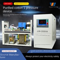 Stabilisateur de tension monophasé JJW-1000VA Purification de haute précision Alimentation en courant alternatif en cuivre sans contact 220V pour utilisation SVC
