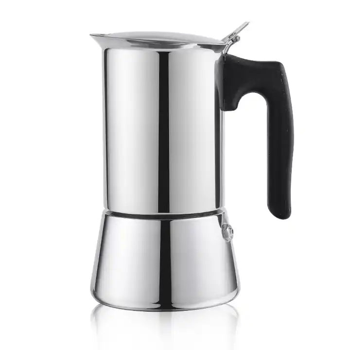 Induction Stainless Steel Stovetop Espresso Coffee Maker 6 Cup - Buy  Induction Stainless Steel Stovetop Espresso Coffee Maker 6 Cup Product on