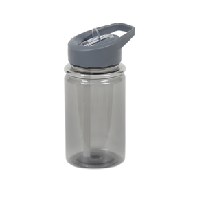 SilverJet Plastic Drinking Water <b>Bottle</b> 450ml With Flip <b>Straw</b> For Sport Gym Camping Outdoor Use - Product Image 2