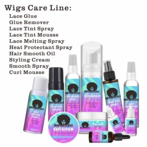 Nouveaux accessoires pour outils capillaires : Colle adhésive forte tenue pour extensions de cheveux et perruques en dentelle, flacon de 38 ml, dissolvant de colle pour toupets et bandes adhésives, plastique offert - Product Image 2