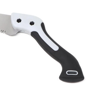 Sierra de podar gris de 350 mm con hoja de acero inoxidable y cubre cintura para jardinería, carpintería y poda de árboles - Product Image 5