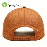 Gorra de Pickleball Personalizada con Bordado de Cadena, Impermeable, Flotante, con Parche de PVC, Ajustable, para Hombre, para Actividades al Aire Libre