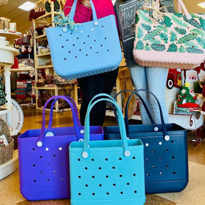 Bolsa de Playa de EVA con Logotipo Personalizado, Impermeable, Gran Capacidad, Estilo Bogg, Bolso de Mano para Mujer, para Piscina, Viajes y Compras - Product Image 2