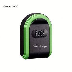 Modern Design Full Plastic Outdoor Key Storage with Customized 4 <b>Digit</b> <b>Lock</b> Box - Product Image 1