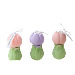 Mother's Day Luxurious Handmade Scented Candle-Coconut Wax Porcelain Jar Smokeless <b>Floral</b> Aromatherapy Gift <b>Box</b> for Bars - Product Image 5