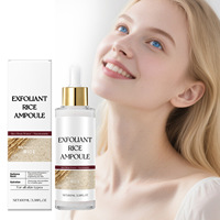 Nettoyant Visage Liquide Exfoliant Éclaircissant, Nourrit, Hydrate, Affine la Peau, 100ml, Soin du Visage pour Hommes, Estampillé Or