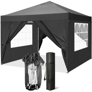 テント3x3 3x6折りたたみ式ディスプレイ防水ガゼボキャノピー