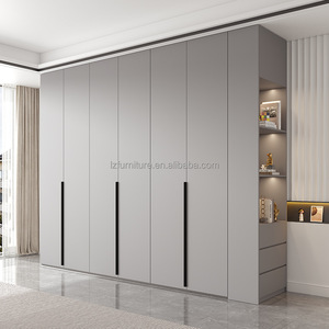 Muebles de Diseño Moderno para Vestidores y Armarios de Almacenamiento Ajustables para Dormitorios - Product Image 6