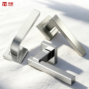 Cerradura de Cilindro Deslizante Tianyi Elegante Dorada de Aleación de Zinc con Manijas Reversibles para Interiores de Oficinas y Habitaciones - Product Image 1