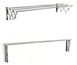 קיר מתלה ייבוש שטח שומר נשלף מתלה קיבולת ענקית מייבש כביסה - Product Image 3