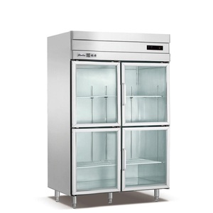 Refrigeradores domésticos de 4 puertas, equipo de cocina comercial, refrigerador mitad congelador, mitad refrigerador - Product Image 6