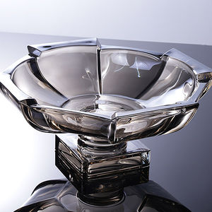 1061BLa-s Home living roon Decor <span class=keywords><strong>Compote</strong></span> de verre Décoration de mariage et cadeau Bols à dessert aux fruits Bocal à bonbons en verre coloré - Product Image 1