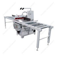 Machine à scier circulaire à grande vitesse pour coupes transversales Max. Scie à palettes en bois, largeur de coupe 520 mm, à vendre