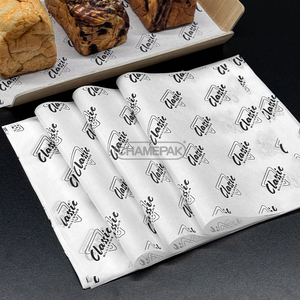 Tùy chỉnh tái sử dụng giấy da cấp thực phẩm mỡ bằng chứng giấy cho gói bánh mì kẹp thịt bơ bánh mì thực phẩm thân thiện với môi nướng bọc - Product Image 6