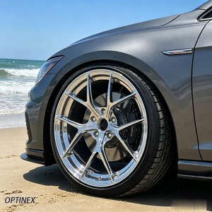 Rines de Rueda Forjados de Cara Plana 18 19 20 21 22 5x130 5x120 5x114.3 5x112 para Lotus Eletre Tesla Model S X BMW i7 EQS <span class=keywords><strong>etron</strong></span> - Product Image 2