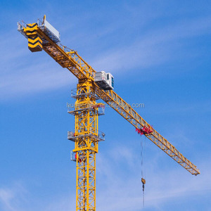 HUGECRANE 10 Ton Topless Yellow <strong>Tower</strong> <strong>Crane</strong> 360 Degree Rotation Telescoping 70M Lifting Height Construction Work <strong>Crane</strong> for High - Product Image 3