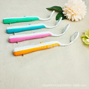 Dental Mouth <b>Mirror</b> With Led Light Anti Fog <b>Plastic</b> Home Care Examination Tool - Product Image 2