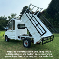 Nouveau véhicule utilitaire électrique à quatre roues, petit camion de marchandises à cabine haute, entièrement fermé, haute efficacité