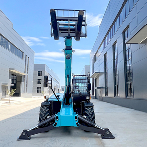 Harga Telehandler China Baru Diesel Kompak 6m Giant 3 Ton 4x4 Compact Rotasyon Telehandler Forklift Teleskopik - Product Image 4