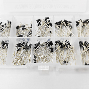 200 pièces ensemble de 10 tailles Kit de diodes de redressement <span class=keywords><strong>1N4001</strong></span> à <span class=keywords><strong>1N4007</strong></span> et 1N5817 à 1N5819 modèle StartK_50 autres applications - Product Image 4