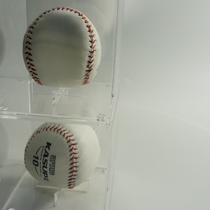 Wholesale Polished Acrylic Foldable Sports <b>Ball</b> Display Case <b>Baseball</b> Tennis Softballs for Collector Storage Organizer - Product Image 4