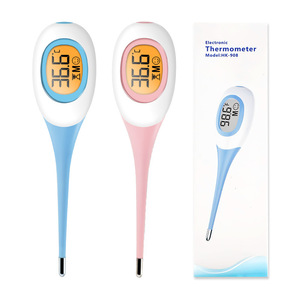 Digital Electronic <strong>Thermometer</strong> Soft <strong>Tip</strong> Large Screen High Precision For Infants Oral Axillary Rectal - Product Image 2