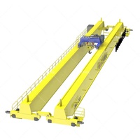 Pont roulant à double poutre pour entrepôt, capacité de levage 10 tonnes 20 tonnes, équipement industriel