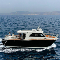 Bateau à voile en aluminium de 10 m pour la pêche sportive, yacht commercial à vendre