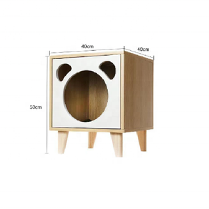 Nouveau design en bois pour chambre de chat et <span class=keywords><strong>chien</strong></span> <span class=keywords><strong>Table</strong></span> de chevet <span class=keywords><strong>Table</strong></span> d'appoint pour chat et <span class=keywords><strong>chien</strong></span> - Product Image 2