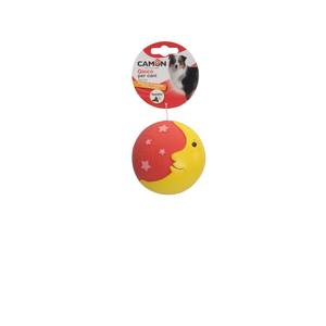 Pelota de látex con relleno y sonido, 9 cm, surtida - Product Image 1
