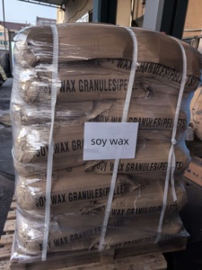 Cera de Soja Orgánica Ecológica en Escamas y Gránulos para Fabricación de Velas Aromáticas y Jabones, Precio al por Mayor Directo de Fábrica - Product Image 1