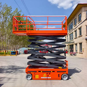 מעלית מספריים חשמלית 4-18 מטר, מעלית אווירית 6 מטר 8 מטר 10 מטר 12 מטר 14 מטר, מעלית ניידת, פיגום, מעלית מספריים חשמלית הידראולית - Product Image 3