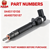 Injecteur Common Rail 0445110156 A6480700187 – Buse d'injecteur de carburant haute qualité pour moteur diesel