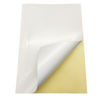 Etiquetas de inyección de tinta autoadhesivas para impresora, papel de impresión de vinilo transparente, transparente e impermeable, a4