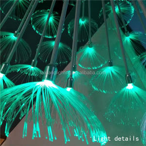 Festival decoración paisaje Plaza Artificial decoración diente de león Led luz vacaciones decoración proyecto Bola con 1,5 m farola - Product Image 6