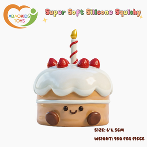 HINES Cute Assorted Mini Soft TPE Dessert Shape Slow Rising Sensory Play Stress Relief Squishy Toy - Product Image 6