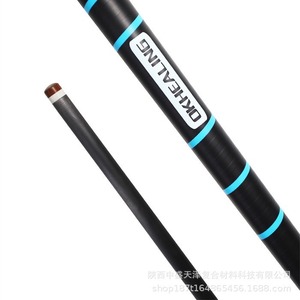 Okhealing Carbon Fiber Billiard <b>Cue</b> 12.9mm 2 Section Split With Anti Slip Grip Portable <b>Pool</b> <b>Cue</b> - Product Image 3