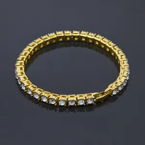 Hot Selling women jewelry natural aquamarine gemstone 925 sterling silver tennis bracelet manufacturer