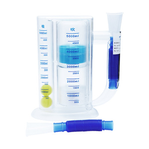 Spiromètre d'exercice respiratoire à une boule de haute qualité pour une rééducation pulmonaire efficace et des fournitures de thérapie - Product Image 3