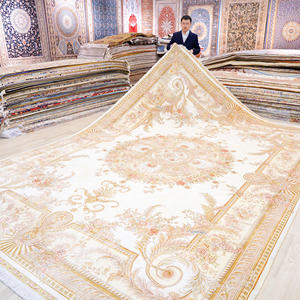 <span class=keywords><strong>Tappeto</strong></span> <span class=keywords><strong>Orientale</strong></span> Stile Palazzo YILONG 305x427cm Grande Formato in Seta del Kashmir <span class=keywords><strong>Tappeto</strong></span> Persiano Fatto a Mano - Product Image 2